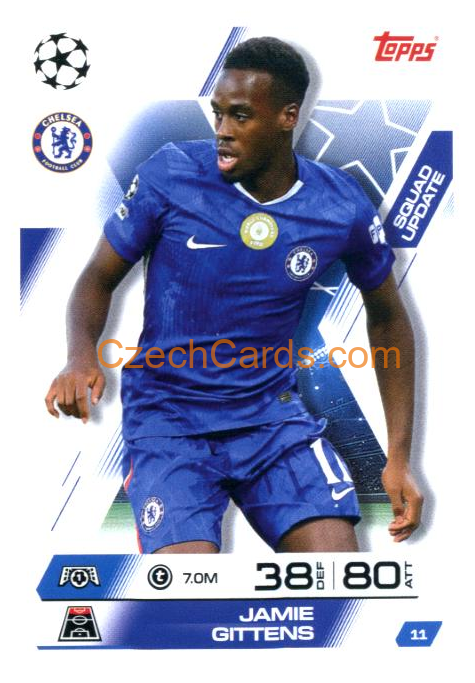 Jamie Gittens 2025/26 Match Attax Extra #11