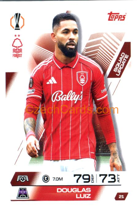 Douglas Luiz 2025/26 Match Attax Extra #21