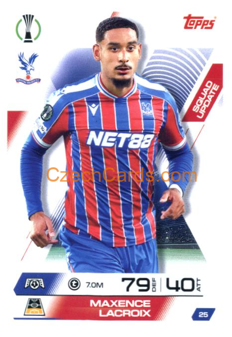 Maxeence Lacroix 2025/26 Match Attax Extra #25