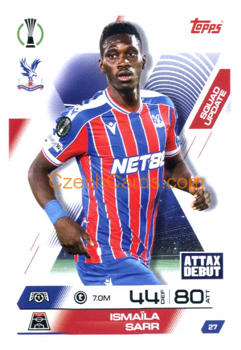Ismaila Sarr 2025/26 Match Attax Extra #27