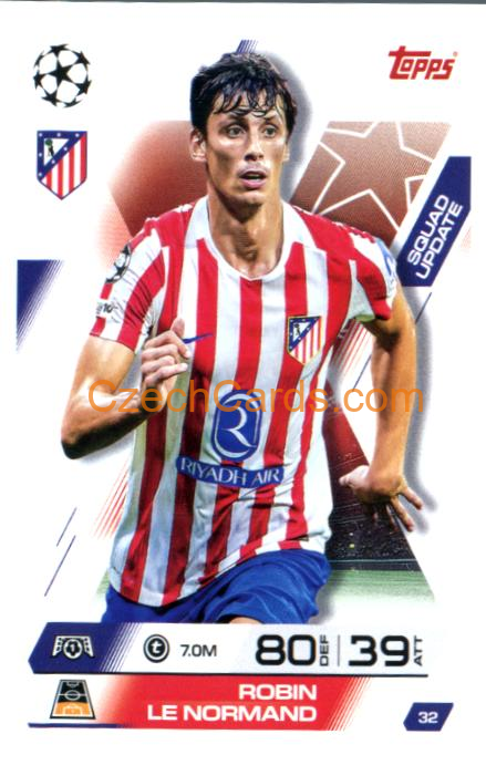 Robin Le Normand 2025/26 Match Attax Extra #32