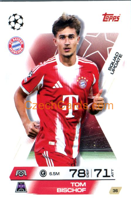 Tom Bischof 2025/26 Match Attax Extra #36