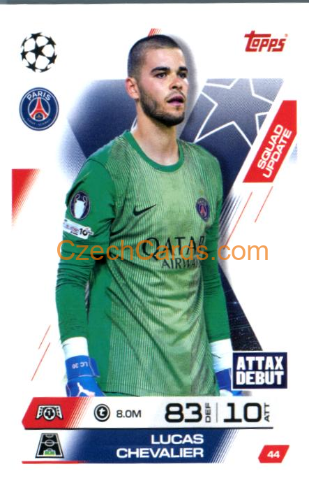 Lucas Chevalier 2025/26 Match Attax Extra #44