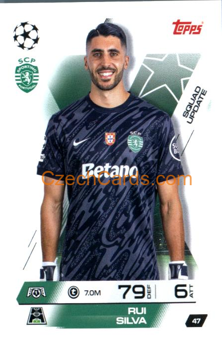 Rui Silva 2025/26 Match Attax Extra #47