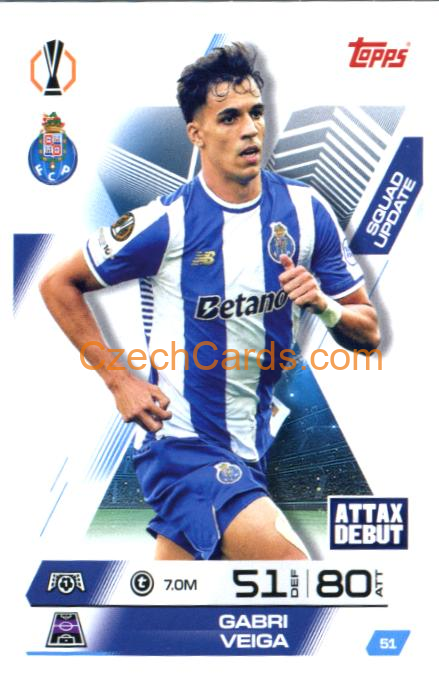 Gabri Veiga 2025/26 Match Attax Extra #51