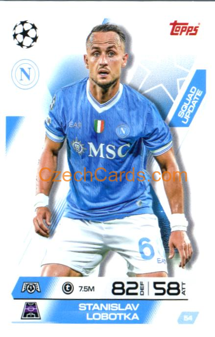 Stanislav Lobotka 2025/26 Match Attax Extra #54