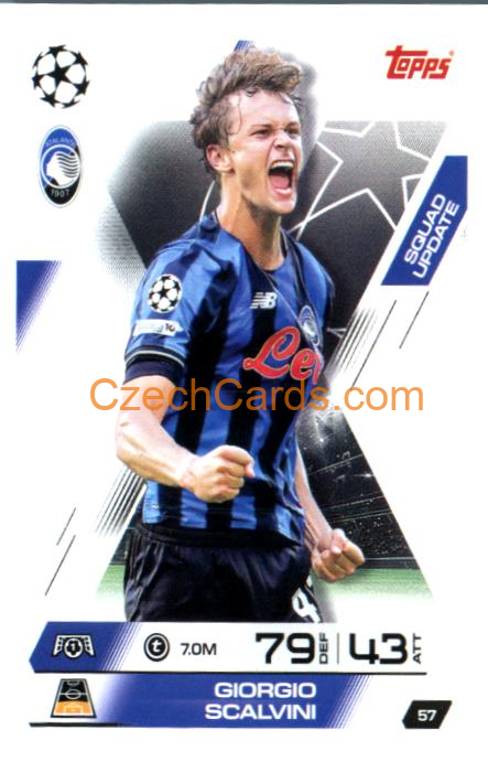 Girogio Scalvini 2025/26 Match Attax Extra #57