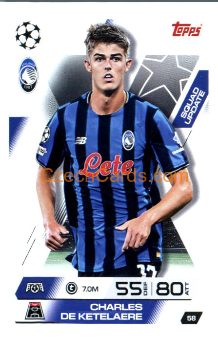 Charles De Ketelaere 2025/26 Match Attax Extra #58