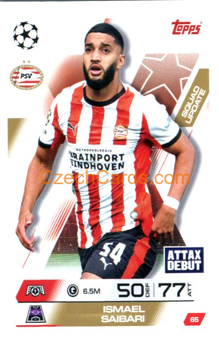 Ismael Saibari 2025/26 Match Attax Extra #65