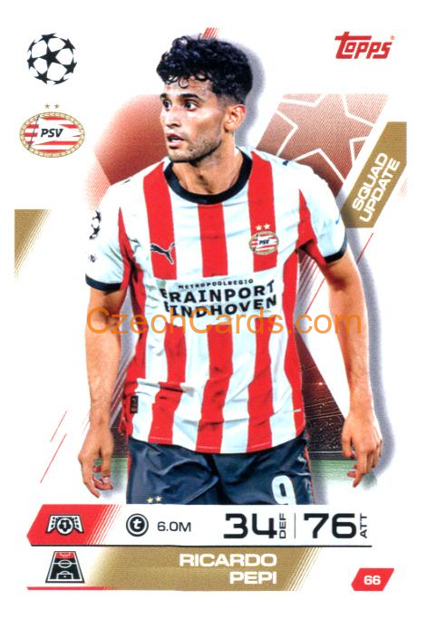 Ricardo Pepi 2025/26 Match Attax Extra #66