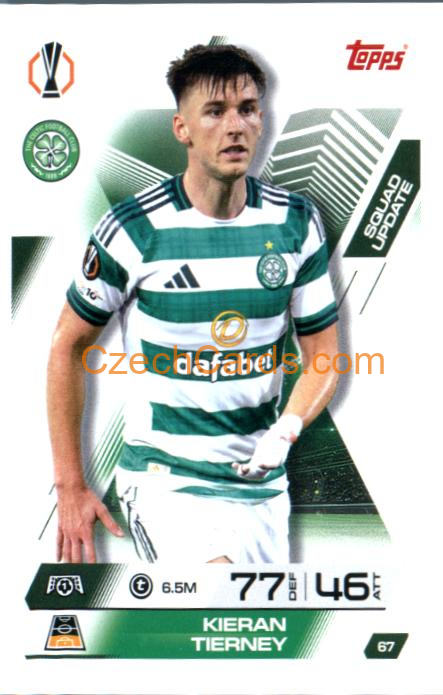 Kieran Tierney 2025/26 Match Attax Extra #67