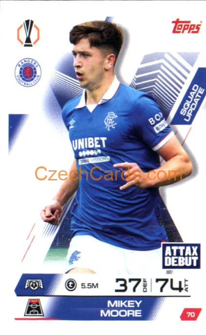 Mikey Moore 2025/26 Match Attax Extra #70
