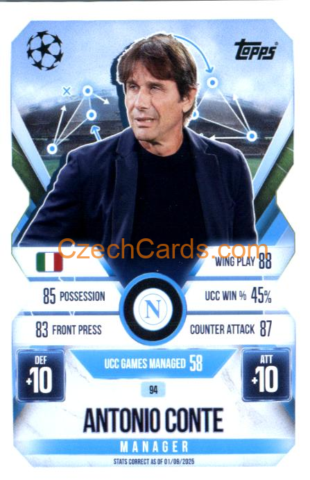 Antonio Conte 2025/26 Match Attax Extra #94