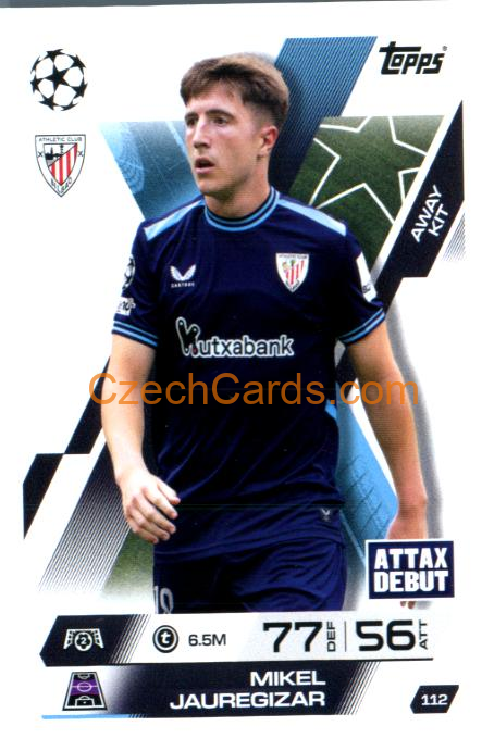 Mikel Jauregizar 2025/26 Match Attax Extra #112