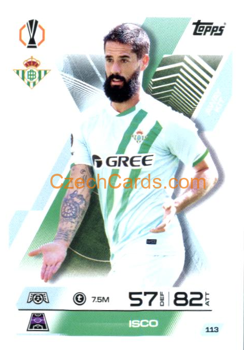 Isco 2025/26 Match Attax Extra #113