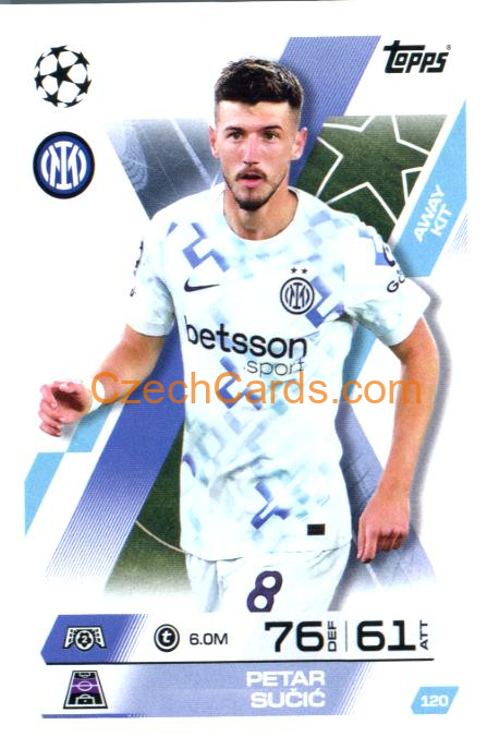 Petar Sucic 2025/26 Match Attax Extra #120