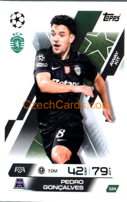 Pedro Goncalves 2025/26 Match Attax Extra #124