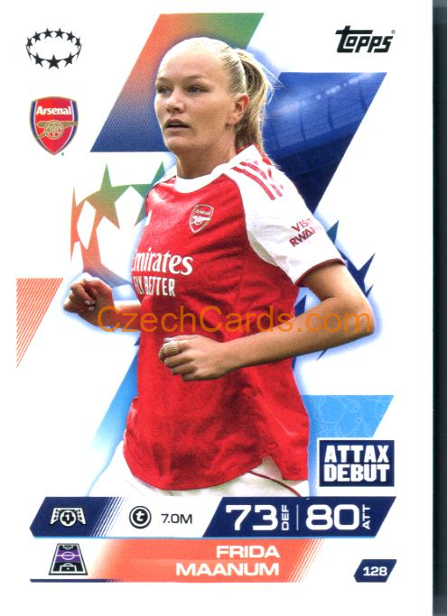 Frida Maanum 2025/26 Match Attax Extra #128