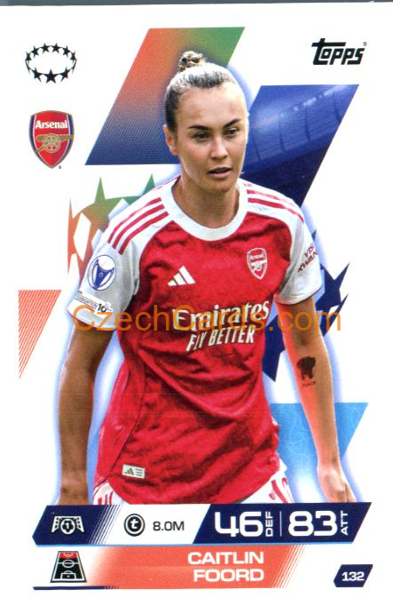 Caitlin Foord 2025/26 Match Attax Extra #132