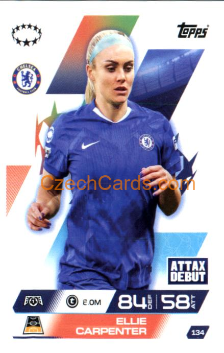 Ellie Carpenter 2025/26 Match Attax Extra #134