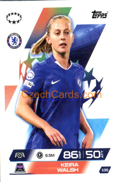 Kiera Walsh 2025/26 Match Attax Extra #135