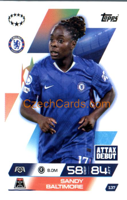 Sandy Baltimore 2025/26 Match Attax Extra #137