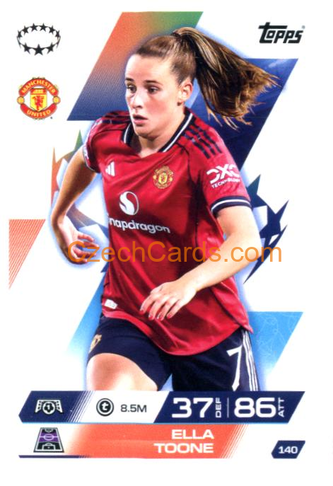 Ella Toone 2025/26 Match Attax Extra #140