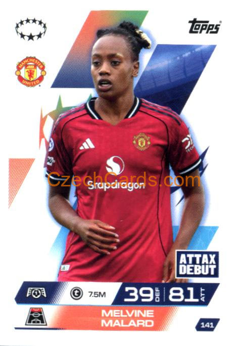 Melvine Malard 2025/26 Match Attax Extra #141