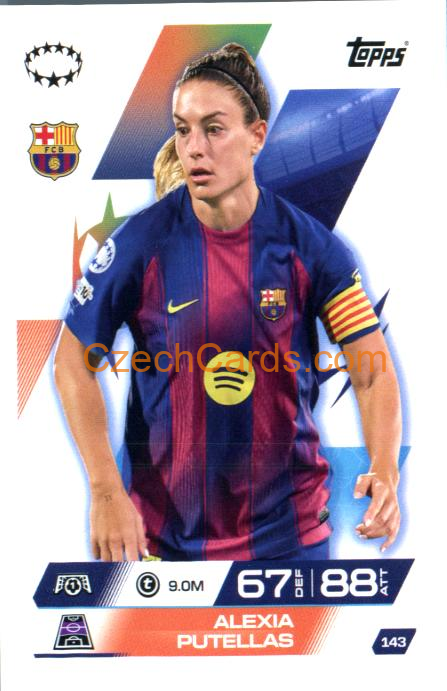Alexis Putellas 2025/26 Match Attax Extra #143