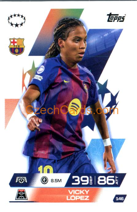 Vicky Lopez 2025/26 Match Attax Extra #146
