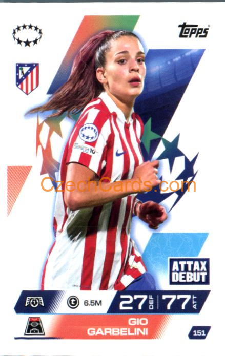 Gio Garbelini 2025/26 Match Attax Extra #151