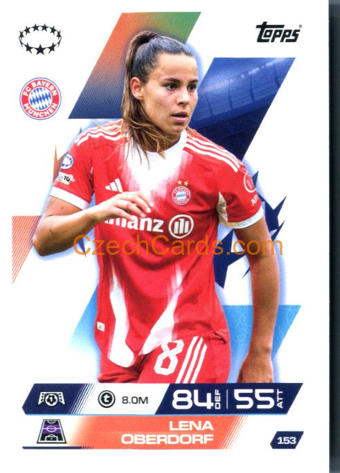 Lena Oberdorf 2025/26 Match Attax Extra #153