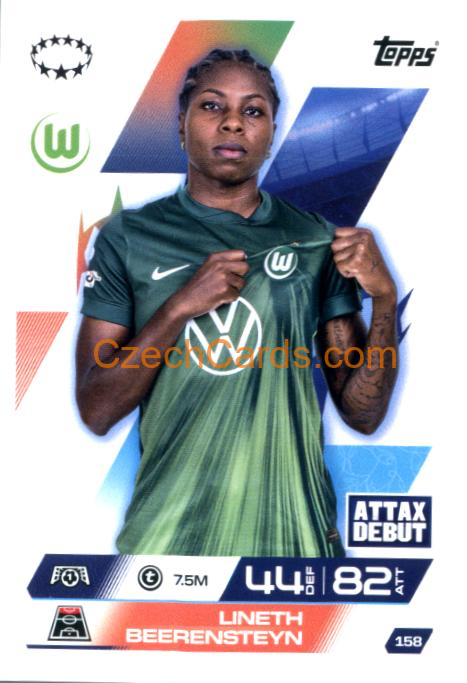 Lineth Beerensteyn 2025/26 Match Attax Extra #158
