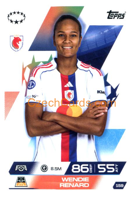Wendie Renard 2025/26 Match Attax Extra #159