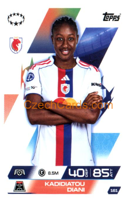 Kadidiatou Diani 2025/26 Match Attax Extra #161