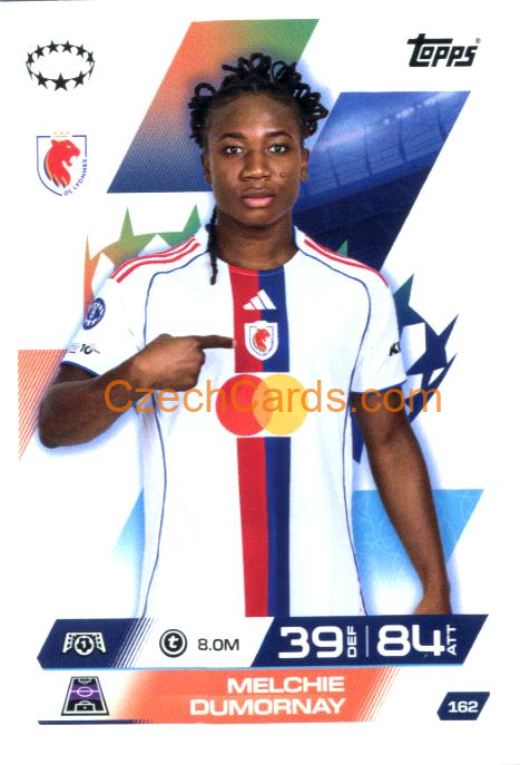 Melchie Dumornay 2025/26 Match Attax Extra #162