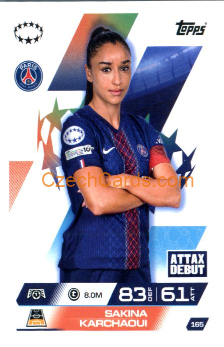 Sakina Karchaoul 2025/26 Match Attax Extra #165
