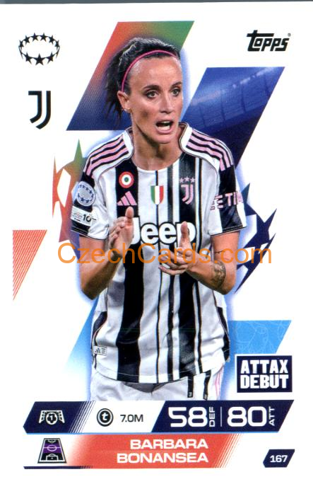 Barbara Bonansea 2025/26 Match Attax Extra #167