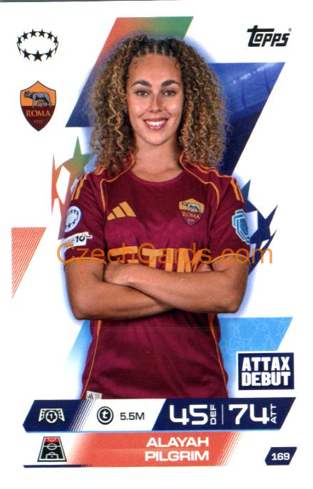 Alayah Pilgrim 2025/26 Match Attax Extra #169