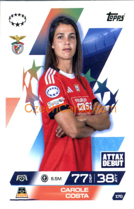 Carole Costa 2025/26 Match Attax Extra #170