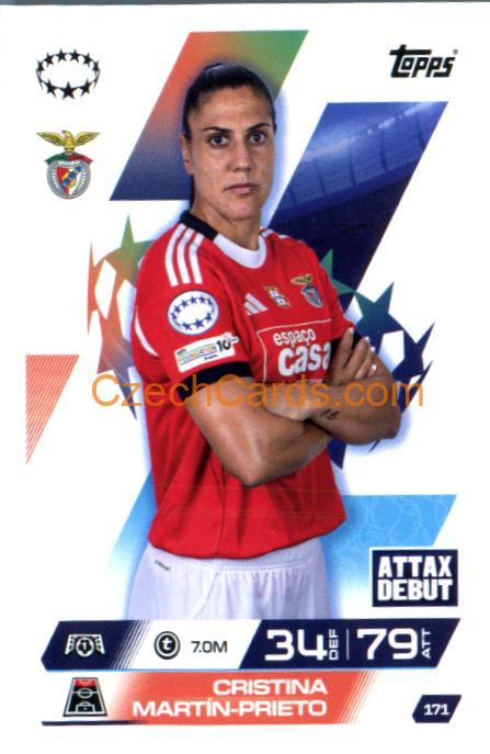 Cristina Martin-Prieto 2025/26 Match Attax Extra #171