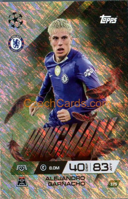 Alejandro Garnacho 2025/26 Match Attax Extra Wingman #175