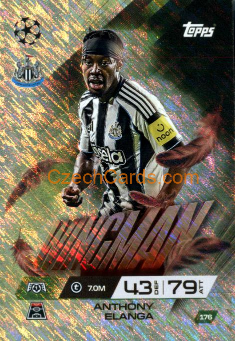 Anthony Elanga 2025/26 Match Attax Extra Wingman #176