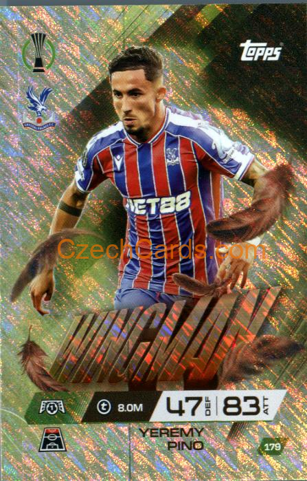 Yeremy Pino 2025/26 Match Attax Extra Wingman #179