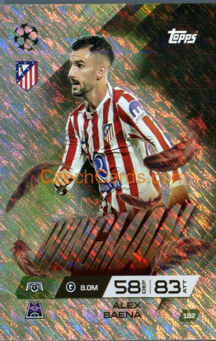 Alex Baena 2025/26 Match Attax Extra Wingman #182