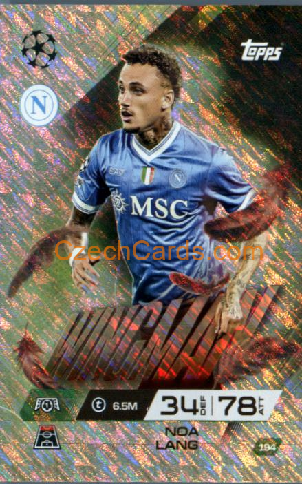 Noa Lang 2025/26 Match Attax Extra Wingman #194