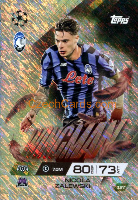 Nicola Zalewski 2025/26 Match Attax Extra Wingman #197