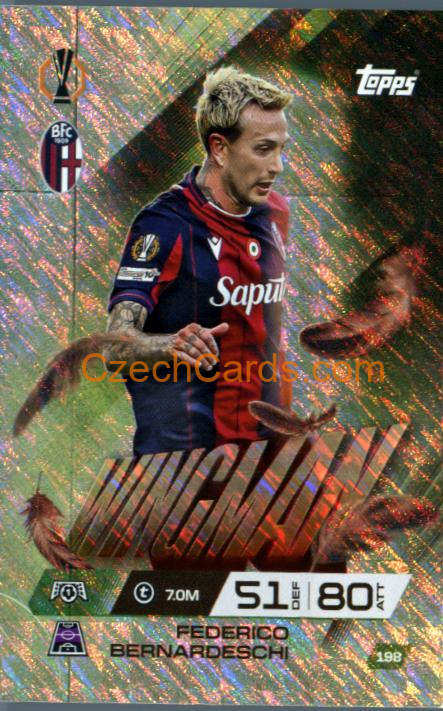 Federico Narnardeschi 2025/26 Match Attax Extra Wingman #198