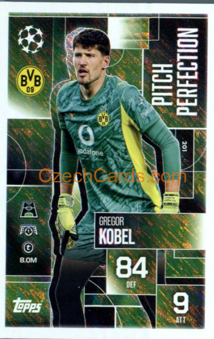 Gregor Kobel 2025/26 Match Attax Extra Pitch #201