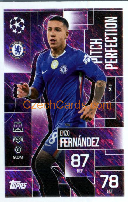 Enzo Fernandez 2025/26 Match Attax Extra #209
